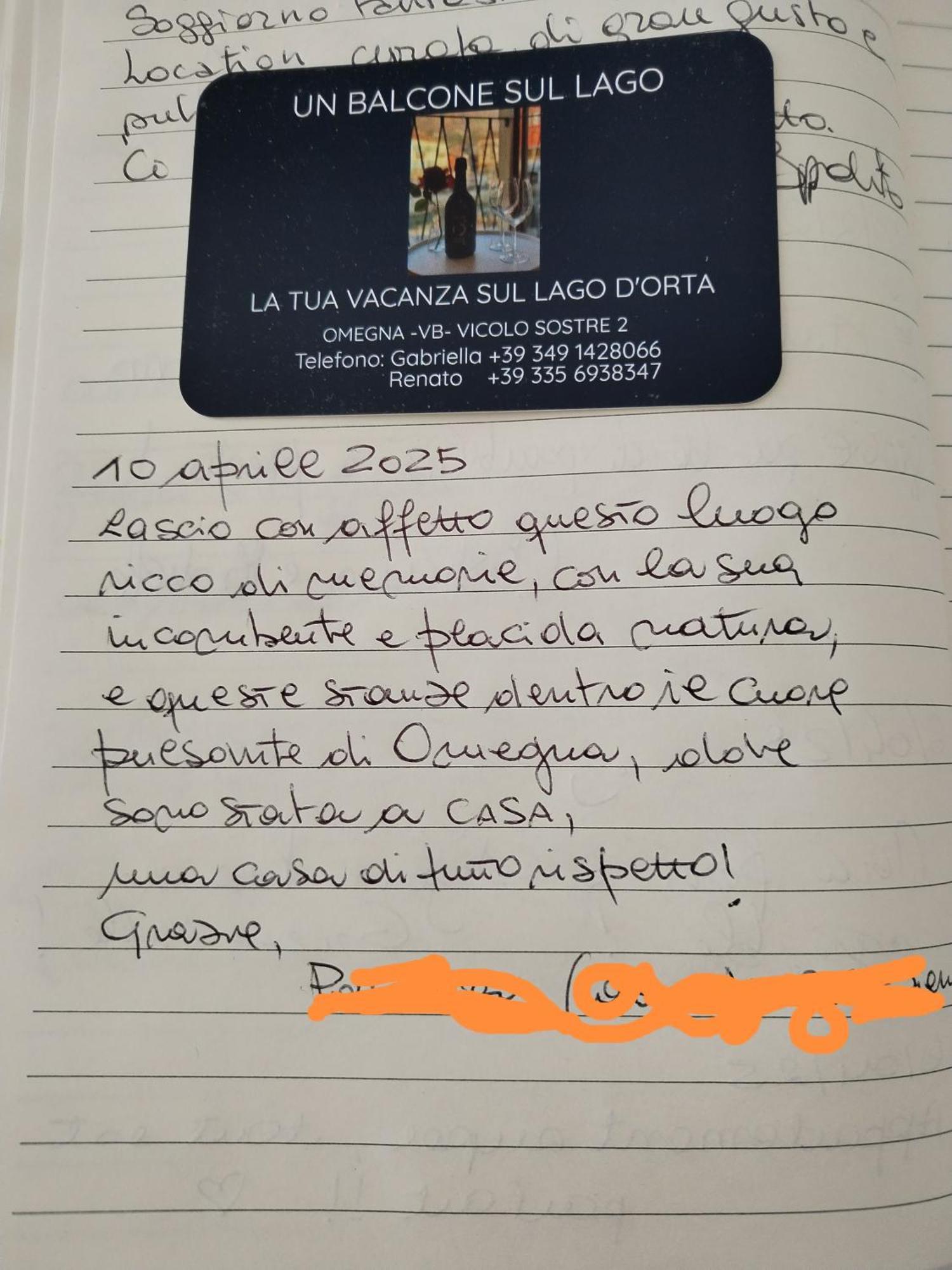 Un Balcone Sul Lago Omegna Buitenkant foto